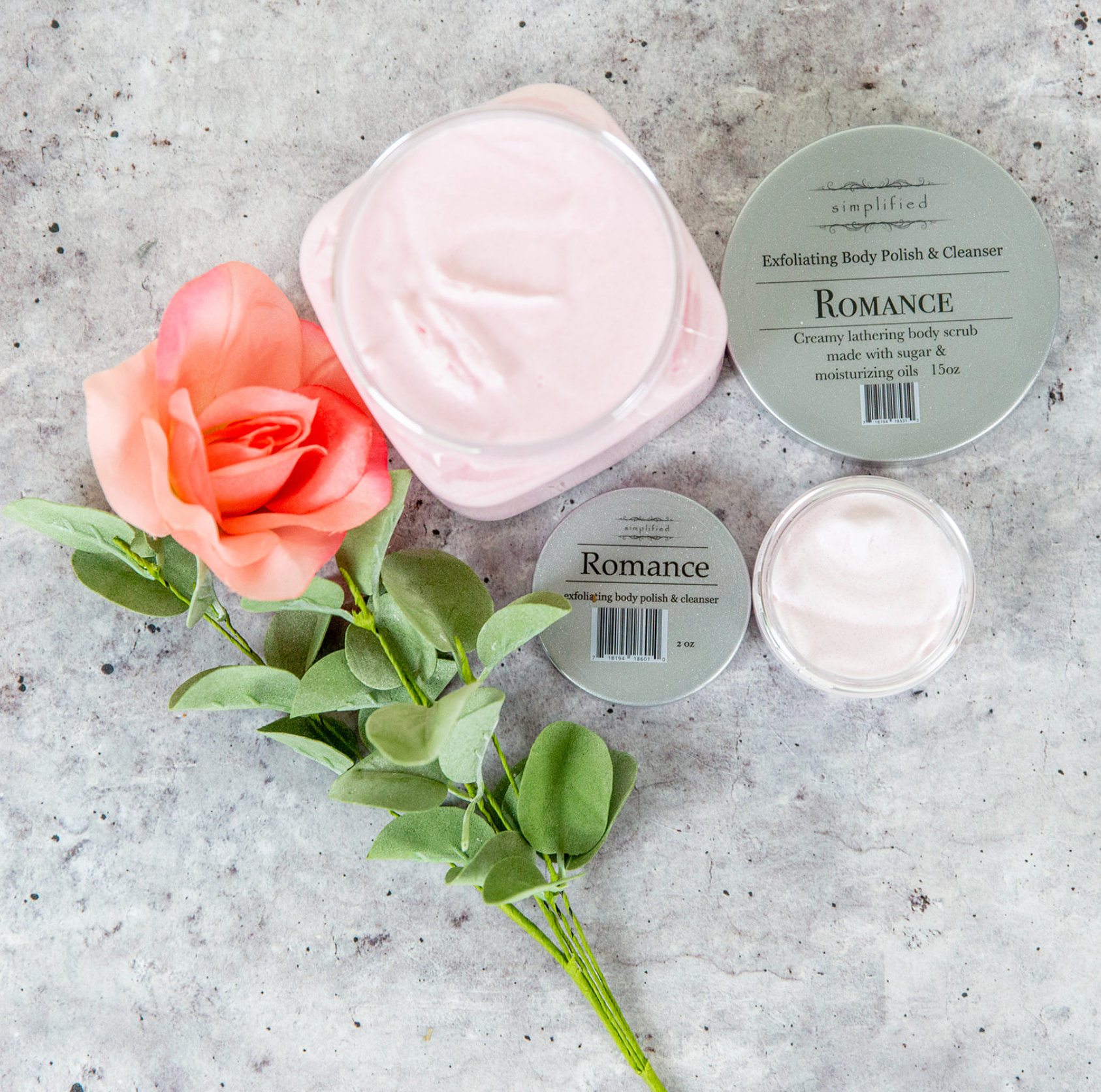 Simplified Soap - Wholesale Body Scrub/Exfoliant - 15oz Body Polish3