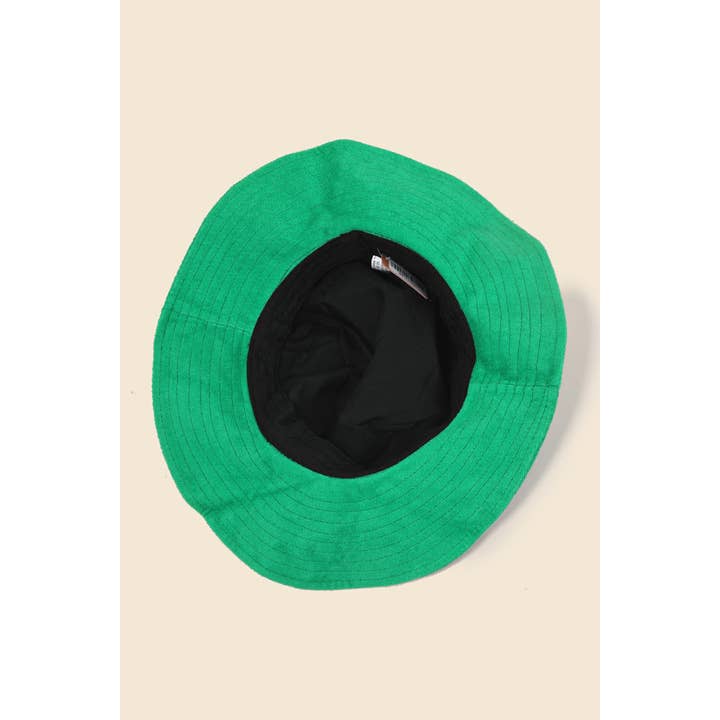Anarchy Street - Wholesale Bucket Hat - Women's - Terry Cloth Floppy Brim Bucket Hat