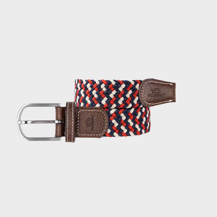 Amsterdam elastic braided belt for wholesale by BILLYBELT
