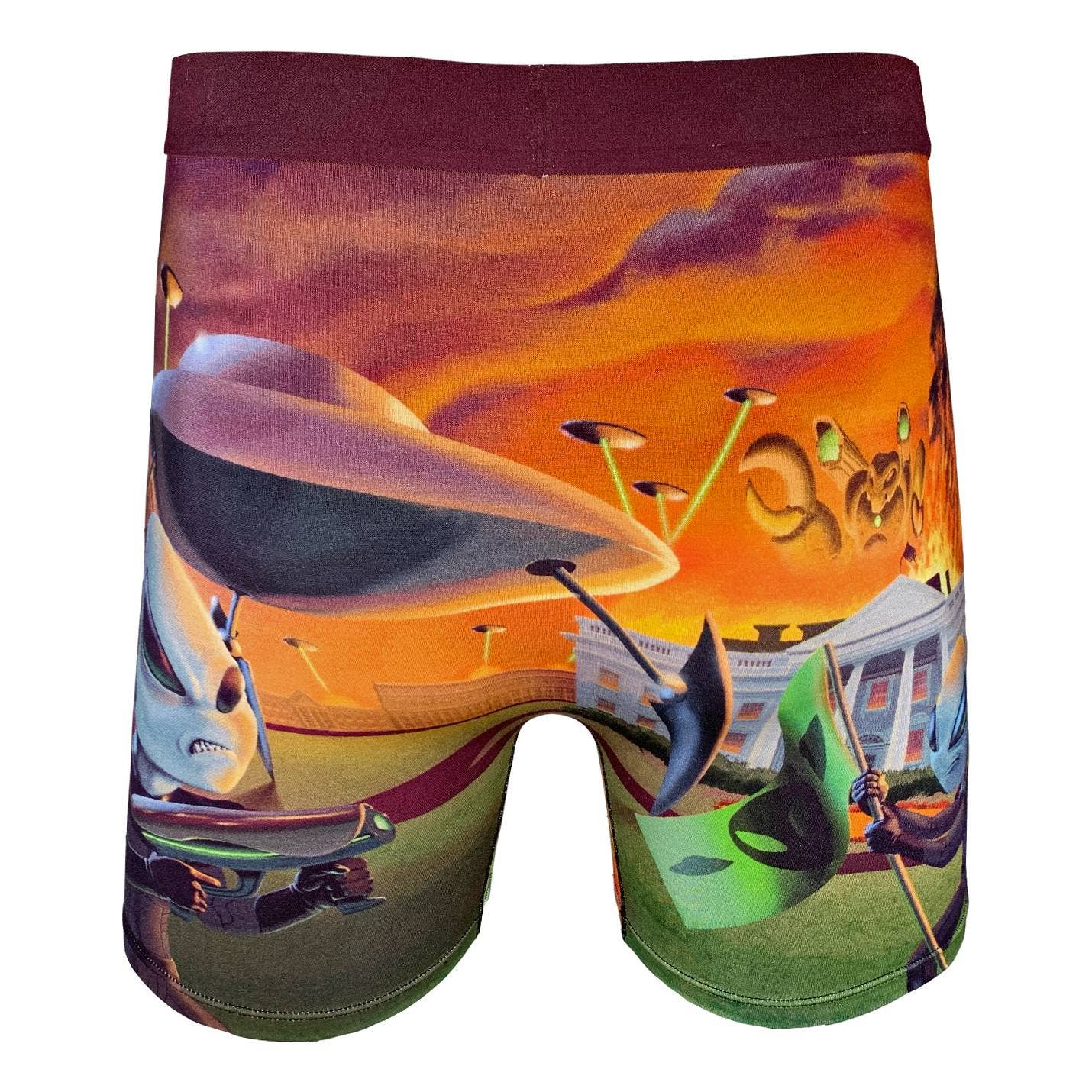 Good Luck Sock - Wholesale Underwear - Men's - Men's Alien Invasion Underwear2