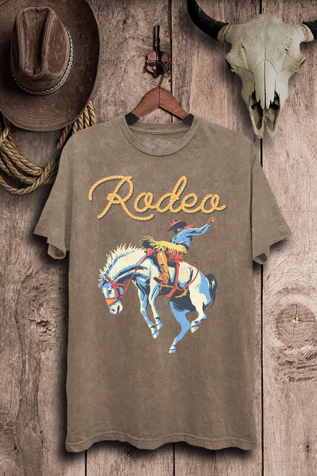 Lotus Fashion Collection - Wholesale Screen Printed T-Shirt - Women's - Rodeo Graphic Top5