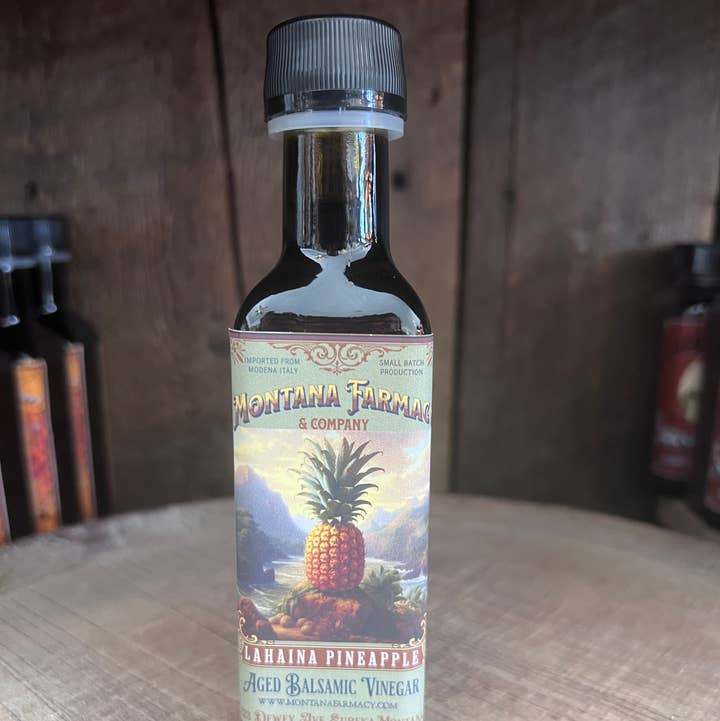 Montana Farmacy - Wholesale Vinegar - Lahaina Hawaii Pineapple White Balsamic Vinegar Delish!0