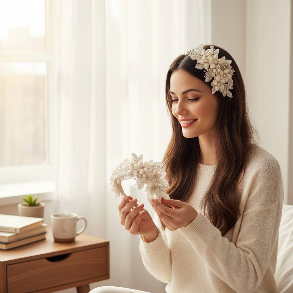 Athena Bridal Jewellery - Venta al por mayor Cinta para el pelo - Mujer - DIADEMA GRACE2