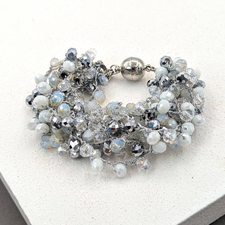 Multistrand beaded bracelet for wholesale by Tempest Designs
