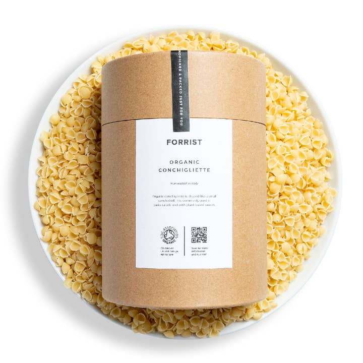 Conchigliette orgânica por atacado de Forrist