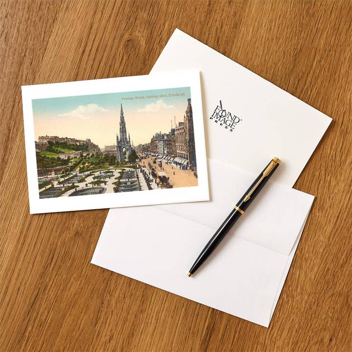 Found Image Press - Wholesale Stationery/Notecard Set - Greeting Card EN-360 Princes Street, Edinburgh, Scotland1