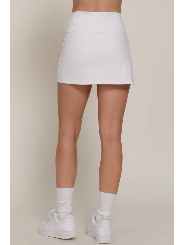 Active Basic | Active USA - Wholesale Athletic Shorts - Women's - Side Slit Style Activewear Skort38