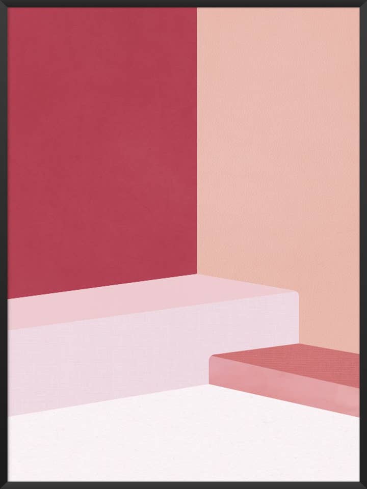 El resumen rosa - Póster para venta al por mayor de Project Nord