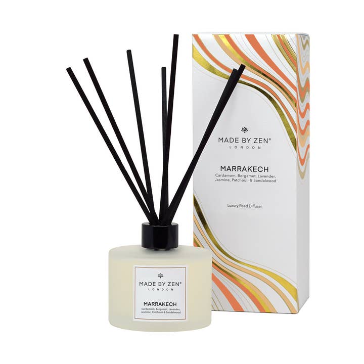 Signature Luxury Reed Diffuser - Marrakech for engroshandel hos Made By Zen