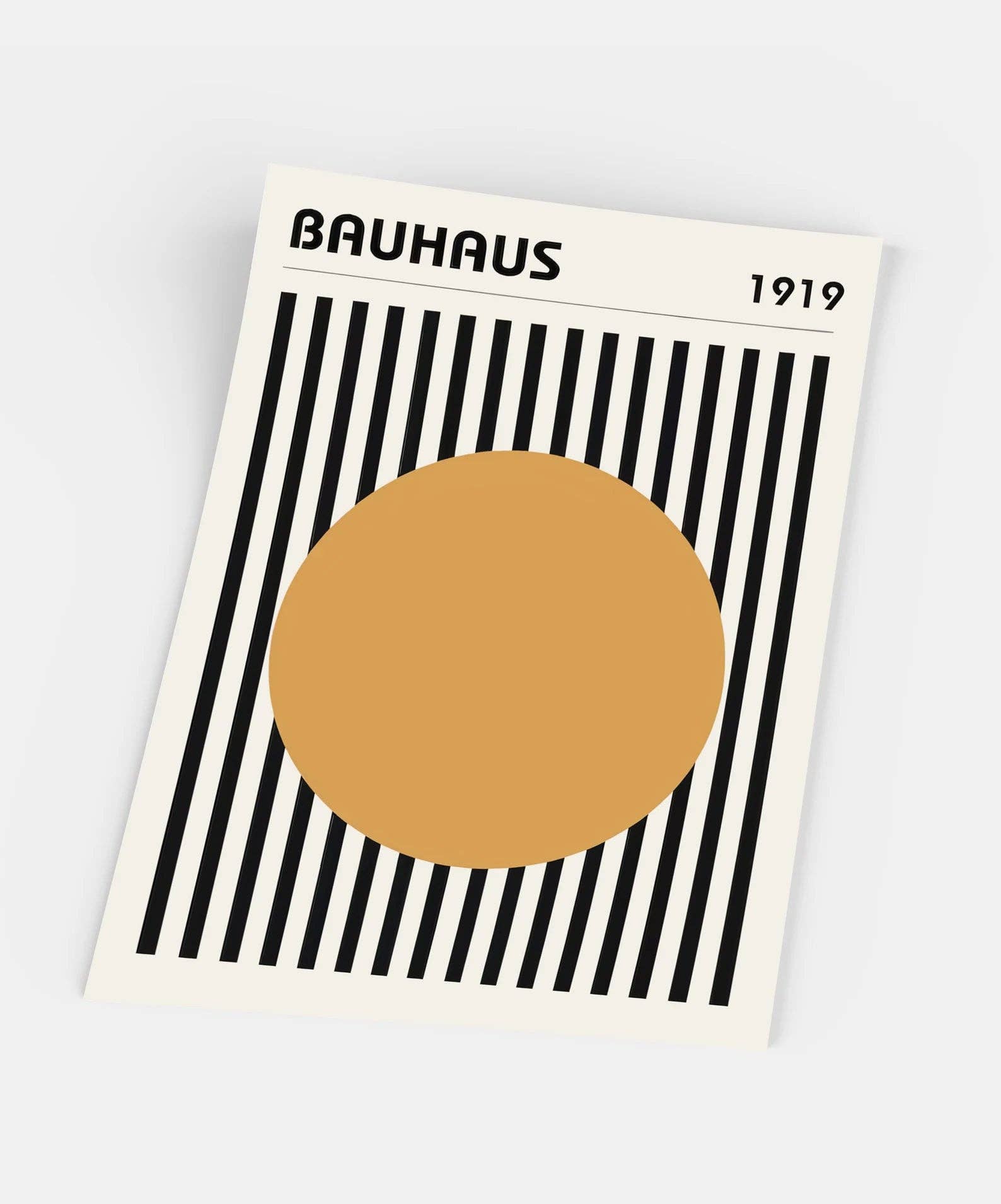 Gustave - Wholesale Art Print - Theo van Doesburg, Bauhaus Yellow Circle1