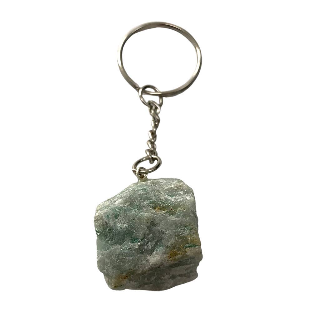 VIE – wholesale Keychain – Unisex – Raw Rough Cut Keychain, 9x3x3cm6