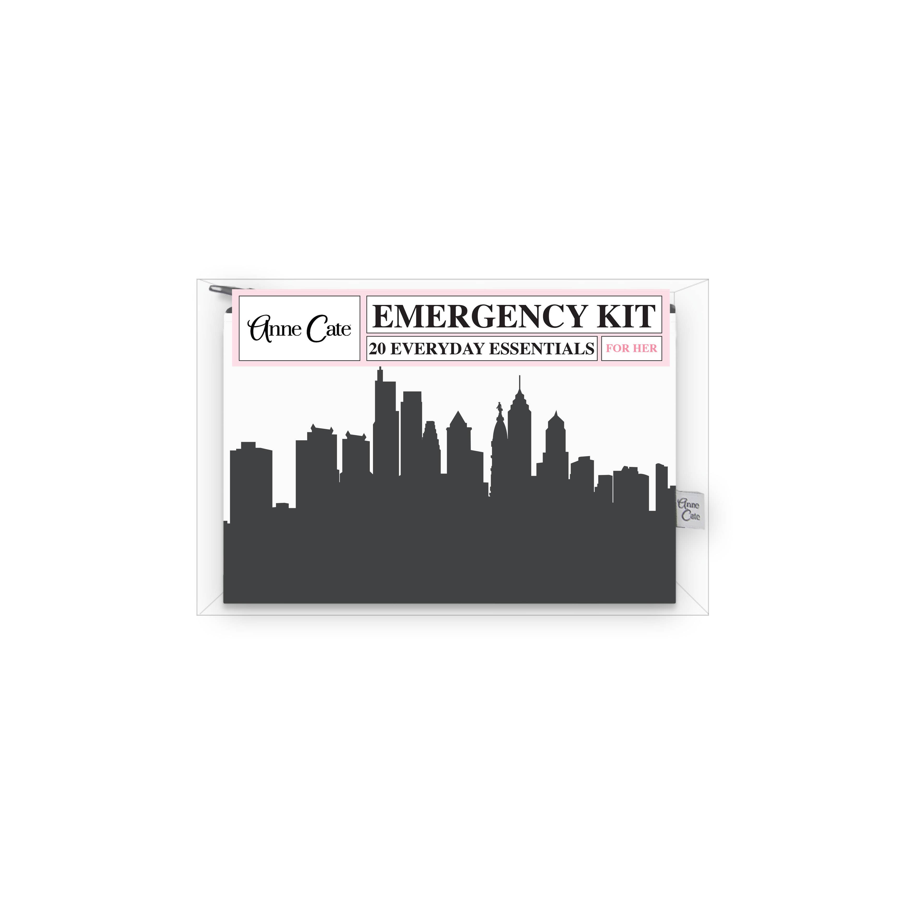 Anne Cate – wholesale Travel set – Skyline Mini Wallet Emergency Kit - For Her59