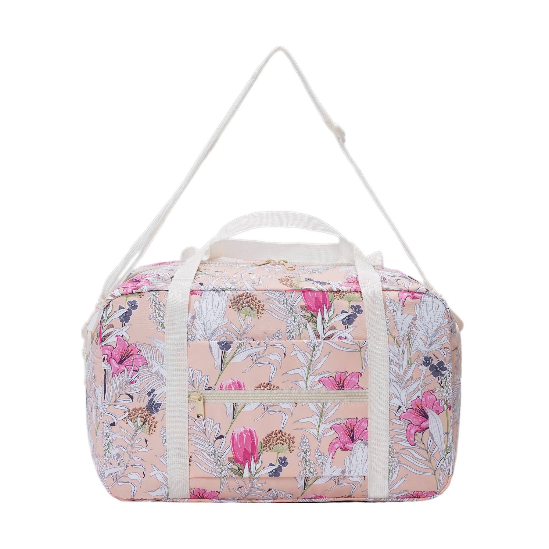 wandf – Saco de viagem - Mulher por atacado – Mala de Viagem Impressa 20L Armazenamento Sob o Assento para Companhias Aéreas31