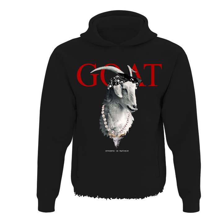 Crop Goat Hoodie for wholesale by Streetz iz Watchin