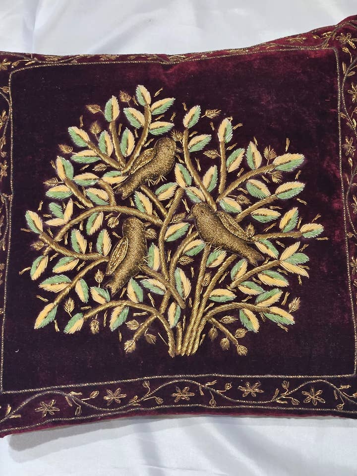 Purple Cushion Cover – Set of 2 for wholesale by Krafthood London