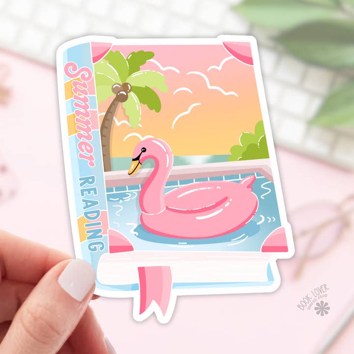 Summer Reading Stickers / Bookish Stickers / Book Lover Gift for wholesale by Book Lover Merch Shop