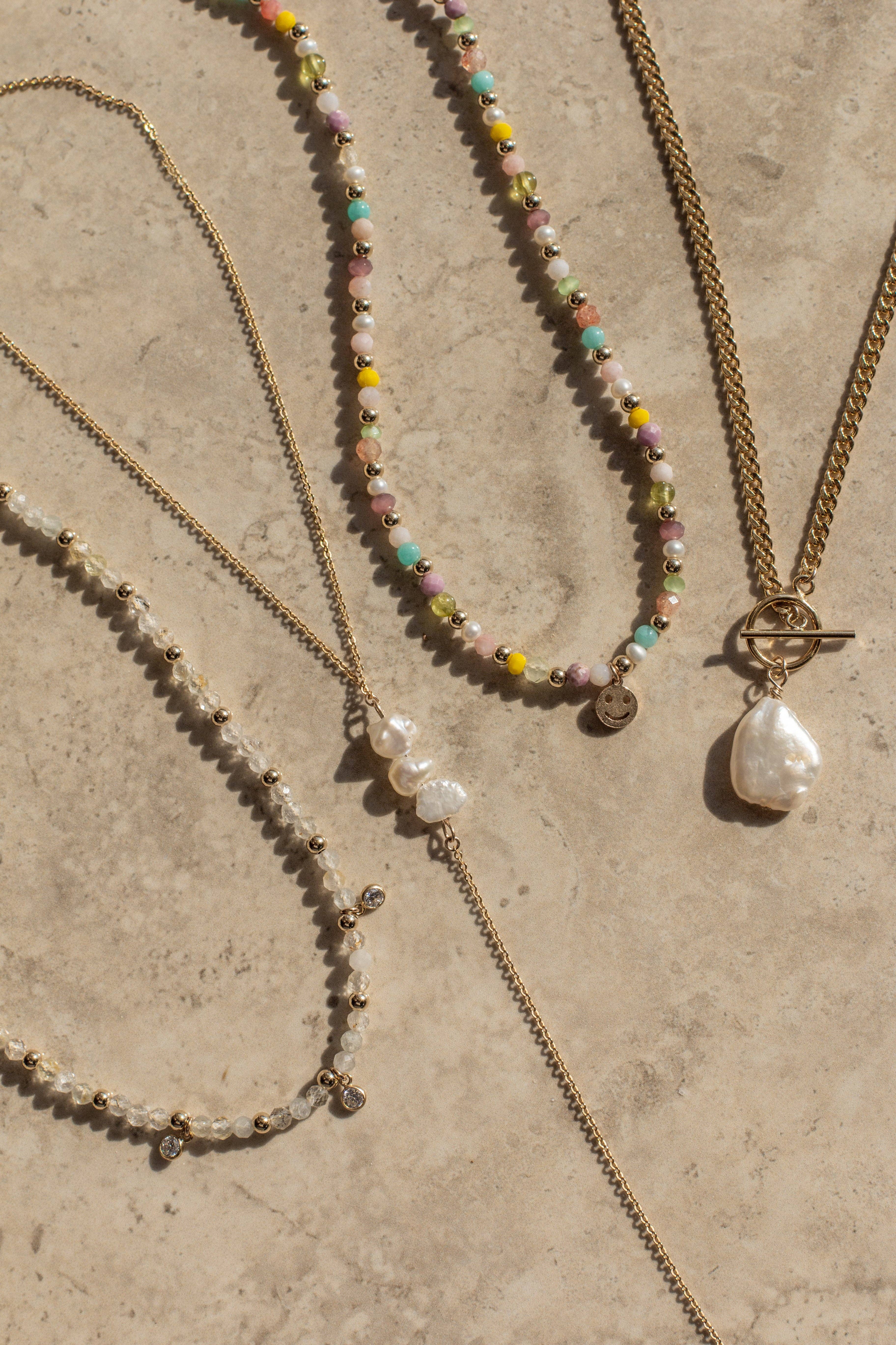 VIE EN BLEU – Großhandel Kette mit Anhänger/Charm – Aurora-Halskette6