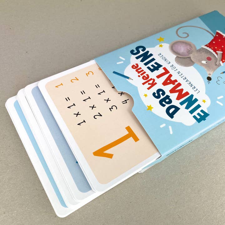 Rüsselfuchs - Wholesale Learning Cards - Kids & Baby - Multiplication cards with number series 1-10 including learning tips & exercises "The small multiplication table"8