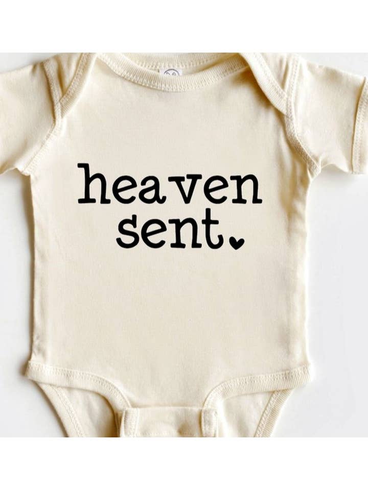 Peach Closet - Wholesale Bodysuit (Non-Footed) - Baby - Heaven Sent Bodysuit