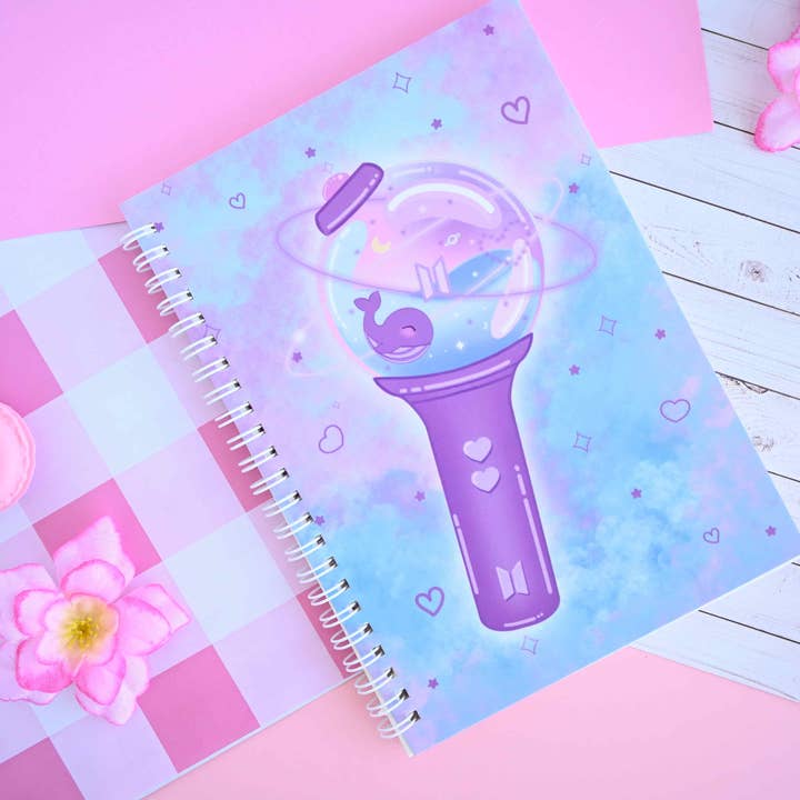 Reusable sticker book cute aesthetic stationery army kpop for wholesale by Kawineko