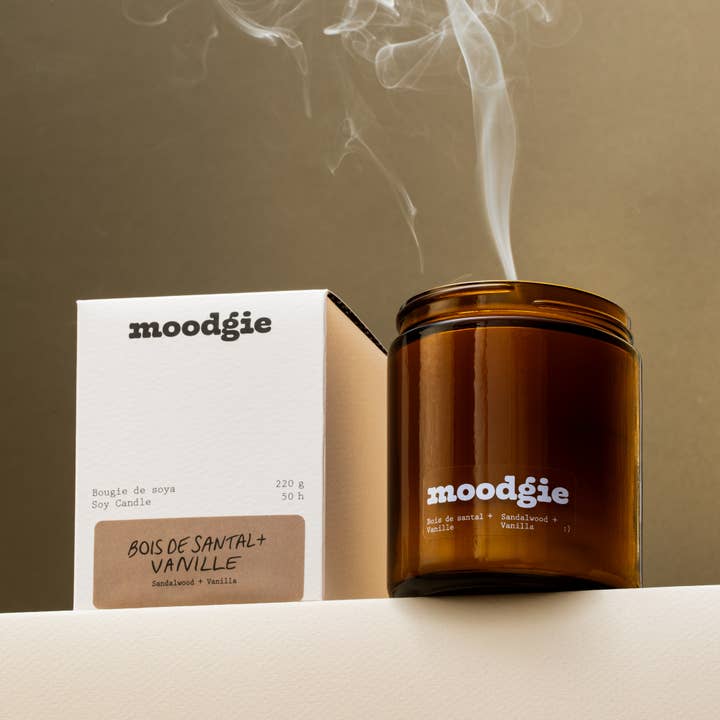 Bois de santal + Vanille for wholesale by moodgie