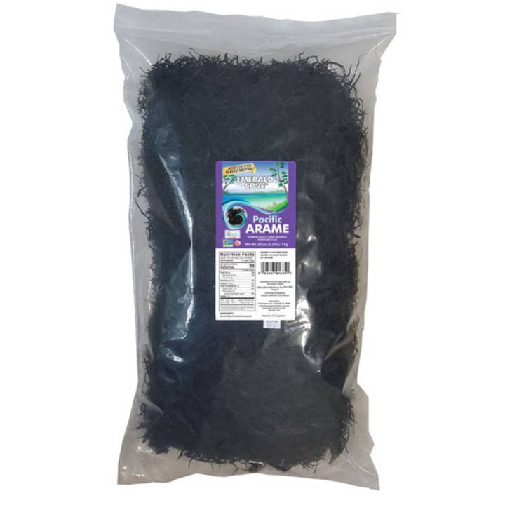 Emerald Cove Arame, Dried, Edible, Pacific Seaweed for wholesale by Great Eastern Sun Trading Company