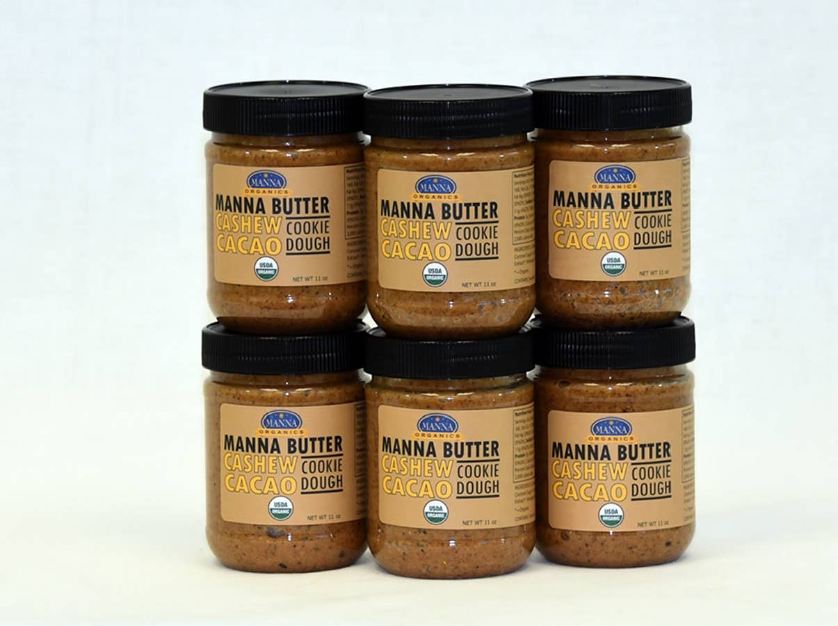 Manna Organics - Vente Beurres de noix - Pâte à biscuits au cacao de cajou2