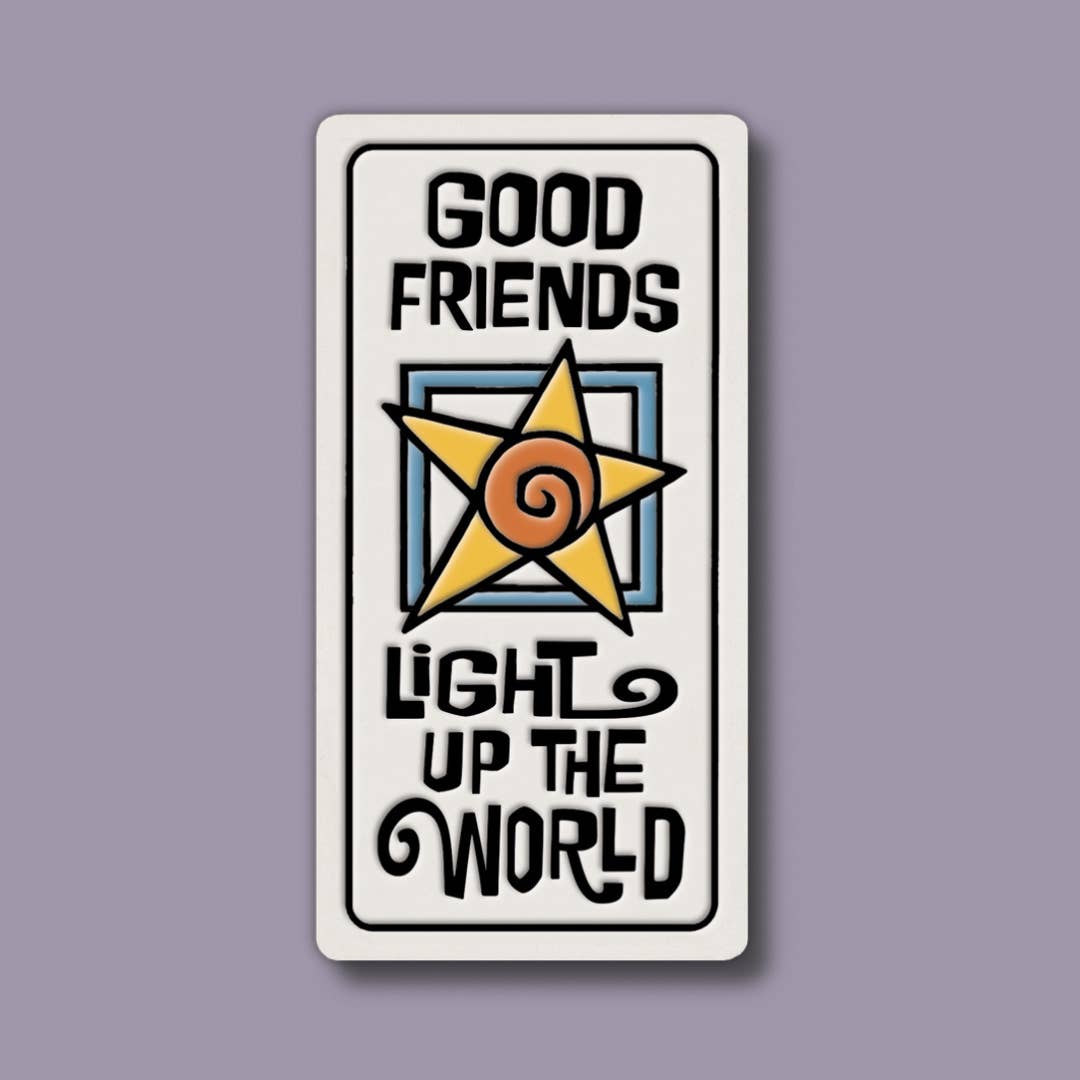 Macone Clay / Spooner Creek - Wholesale Magnet - 918 - Light Up World Magnet