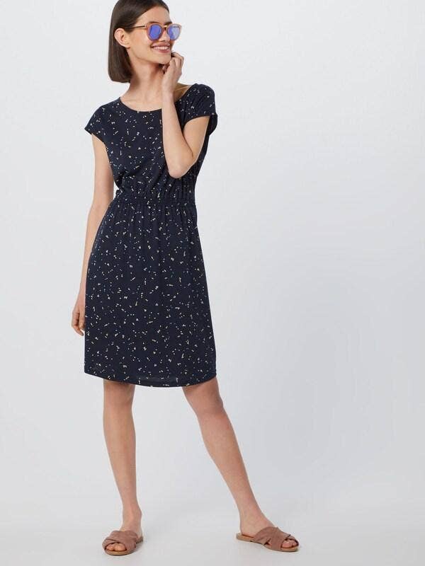 Sonjaa Firefly Dress in Navy for wholesale by Veneka