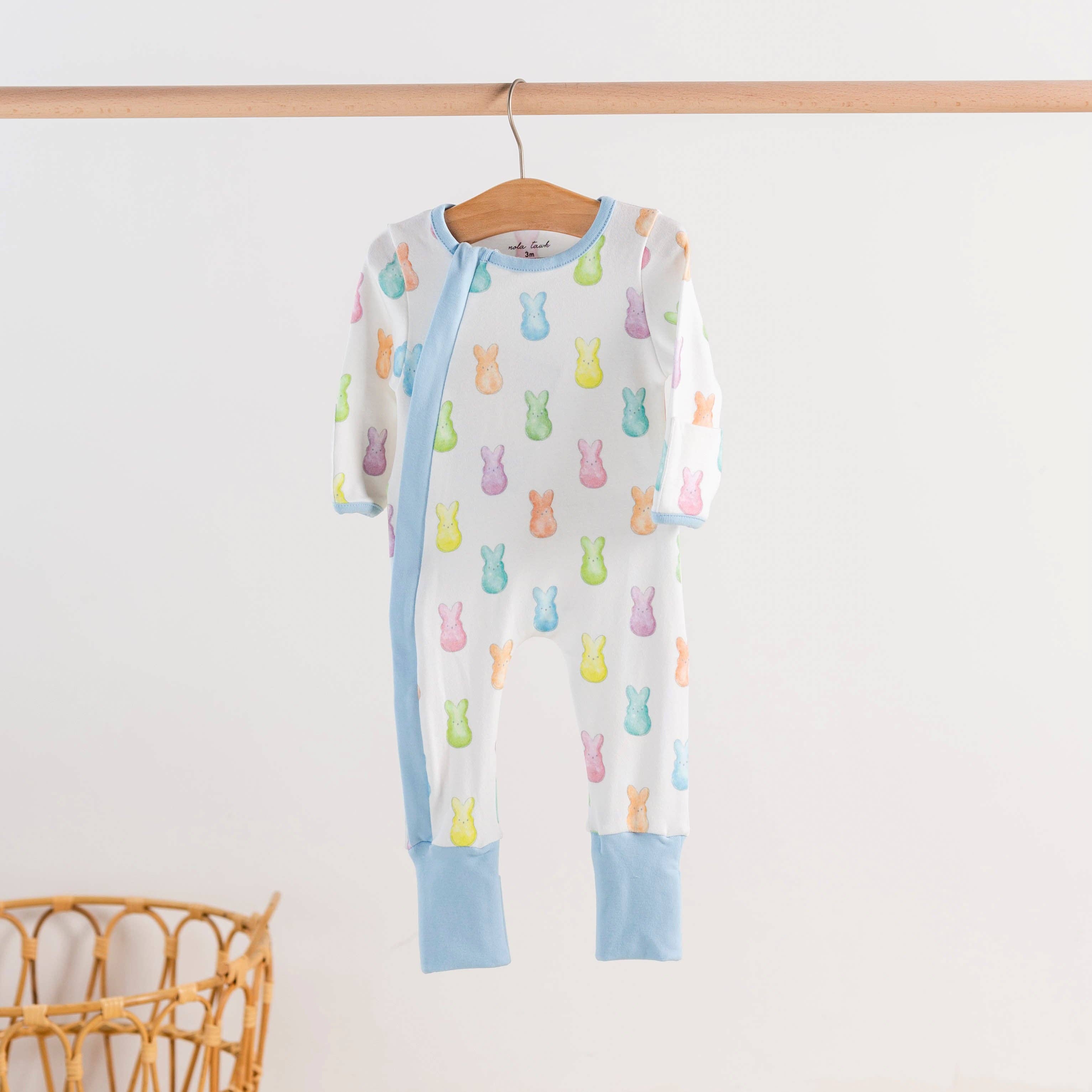 Nola Tawk - Wholesale Sleepwear Set - Kids - Hoppy Easter Organic Cotton Pajama Set1
