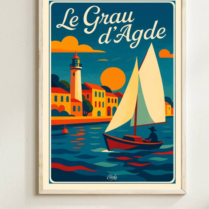 ELIOKA - Wholesale Poster - Display Le Grau d’Agde1