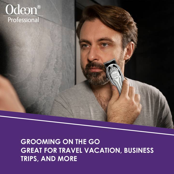 UB BRANDS INC – wholesale Trimmer – Men's – Odeon Silver Pro Cordless Hair Clippers – Digital Display3