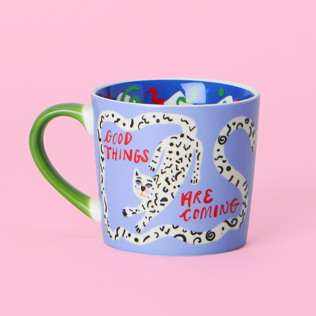 Eleanor Bowmer - Wholesale Coffee Mug - Good Things Are Coming Mug2