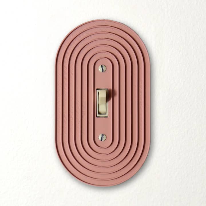 Elegant Round Light Switch Plate – Modern Wall Cover for wholesale by Lellume