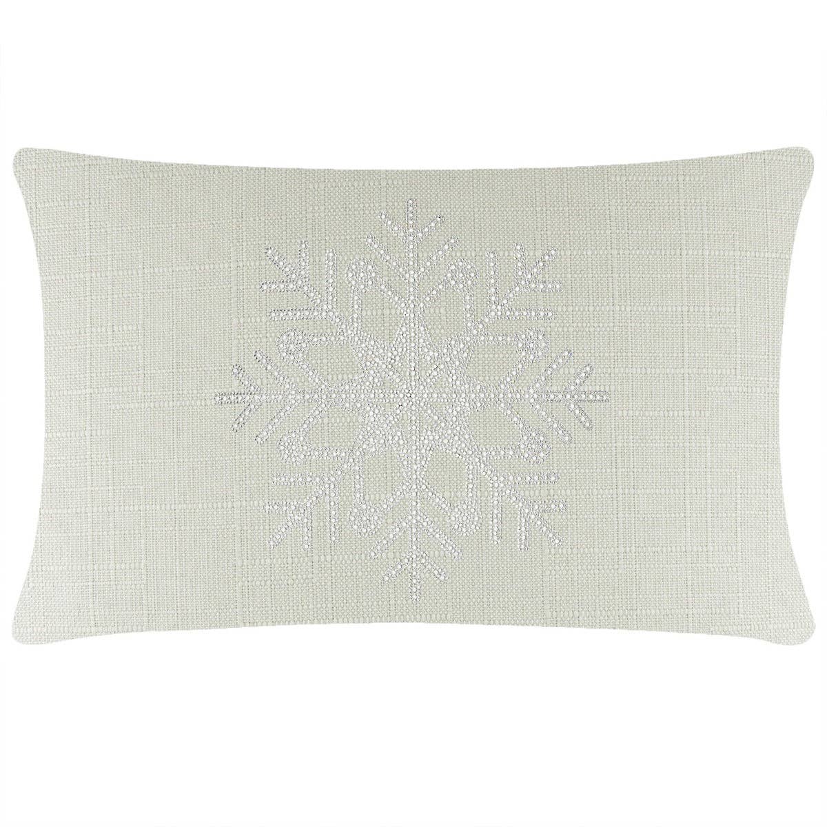 Sparkles Home - Wholesale Throw/Decorative Pillow - Rhinestone Snowflake Pillow11