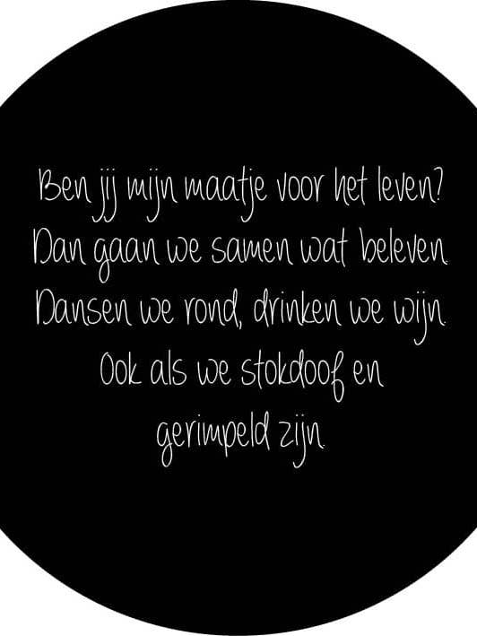 O círculo da parede do meu amigo por atacado de Gewoon ZieZo