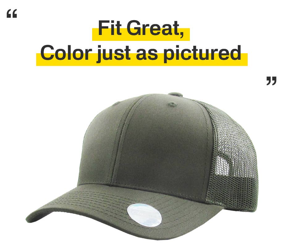 KBETHOS - Wholesale Trucker Hat - Unisex - CLASSIC 6 PANEL MESH BACK89