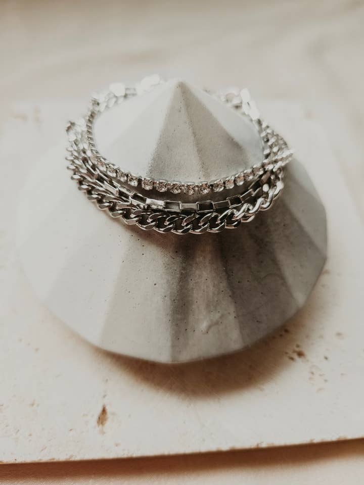 Pulsera Apilable | Plata para venta al por mayor de Lotus & Lace Designs