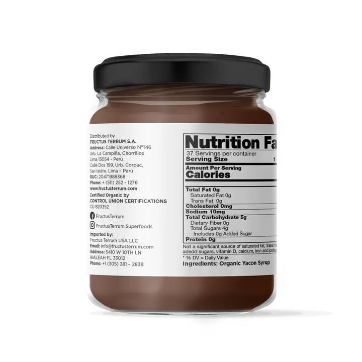 Wanka Foods - Wholesale Flavored Syrup - Organic Yacon Syrup1