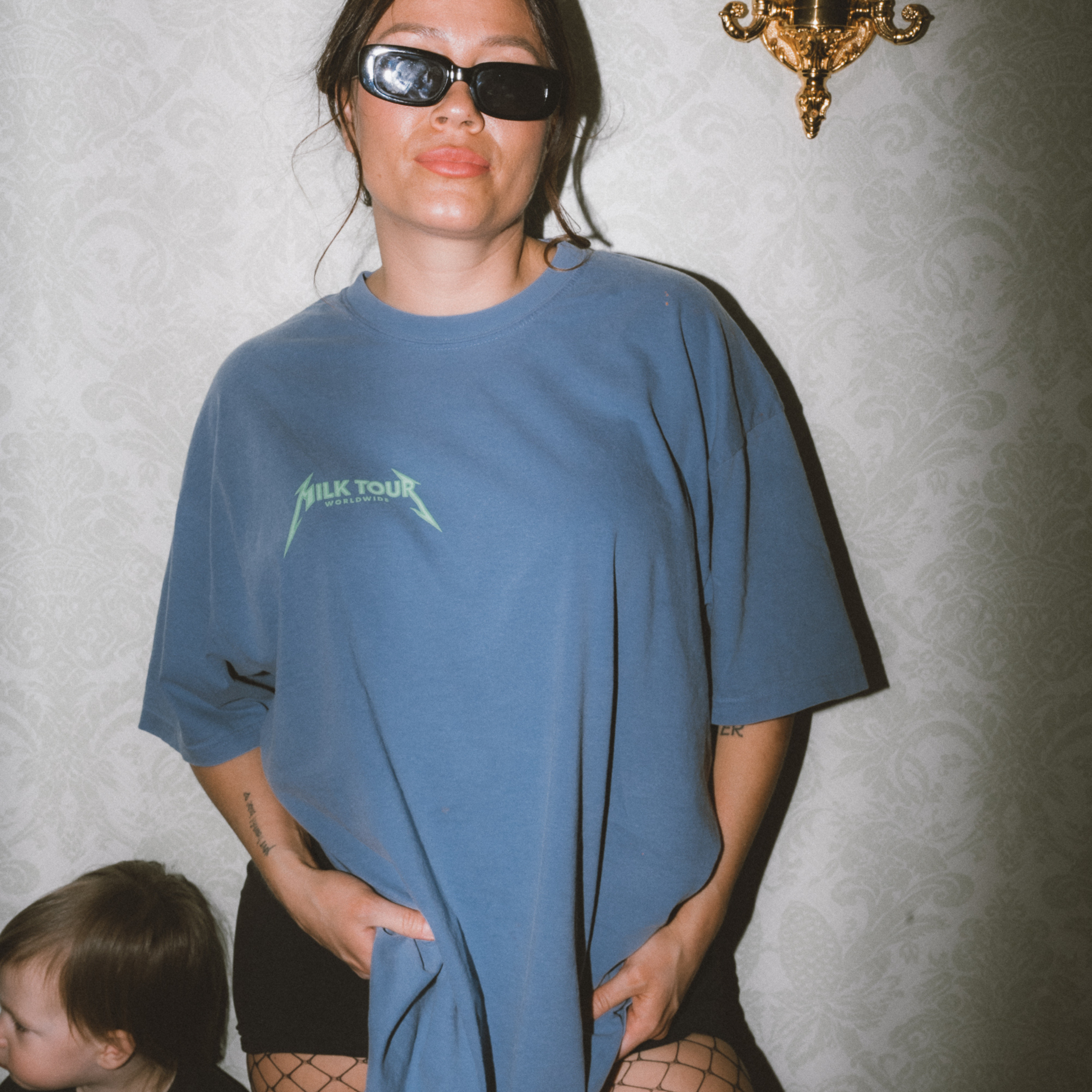 The Little Milk Bar - Wholesale Screen Printed T-Shirt - Women's - Milk Tour™ Tee3