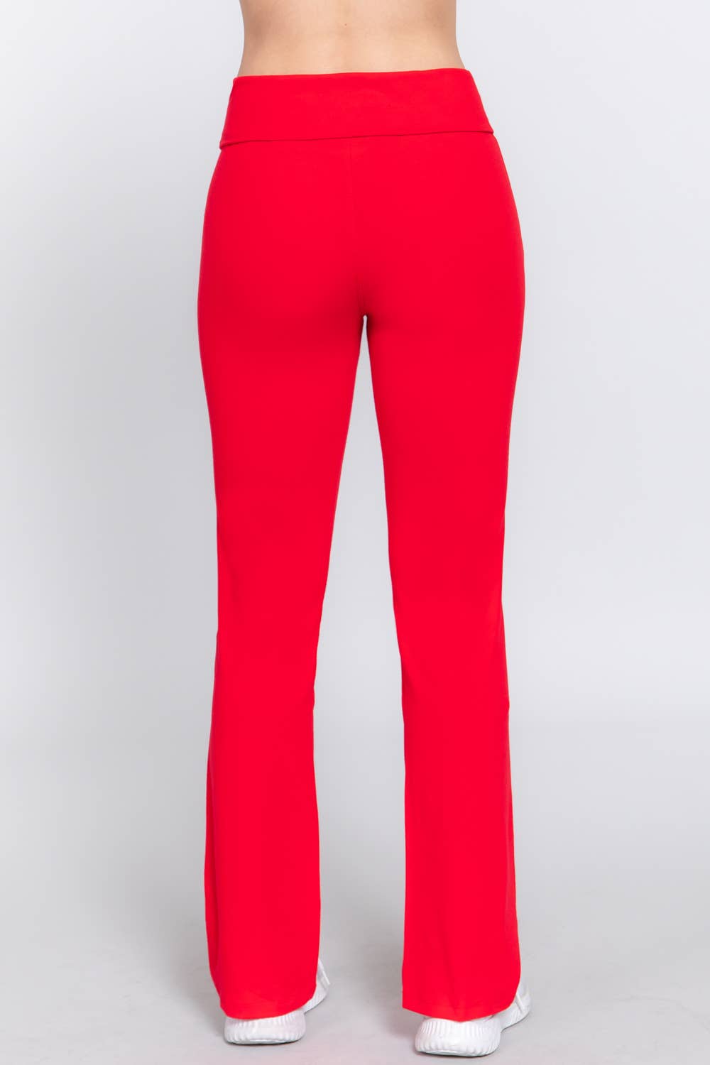 Active Basic | Active USA - Wholesale Sportbroek - Dames - Yoga legging met tailleband en wijde pijpen5