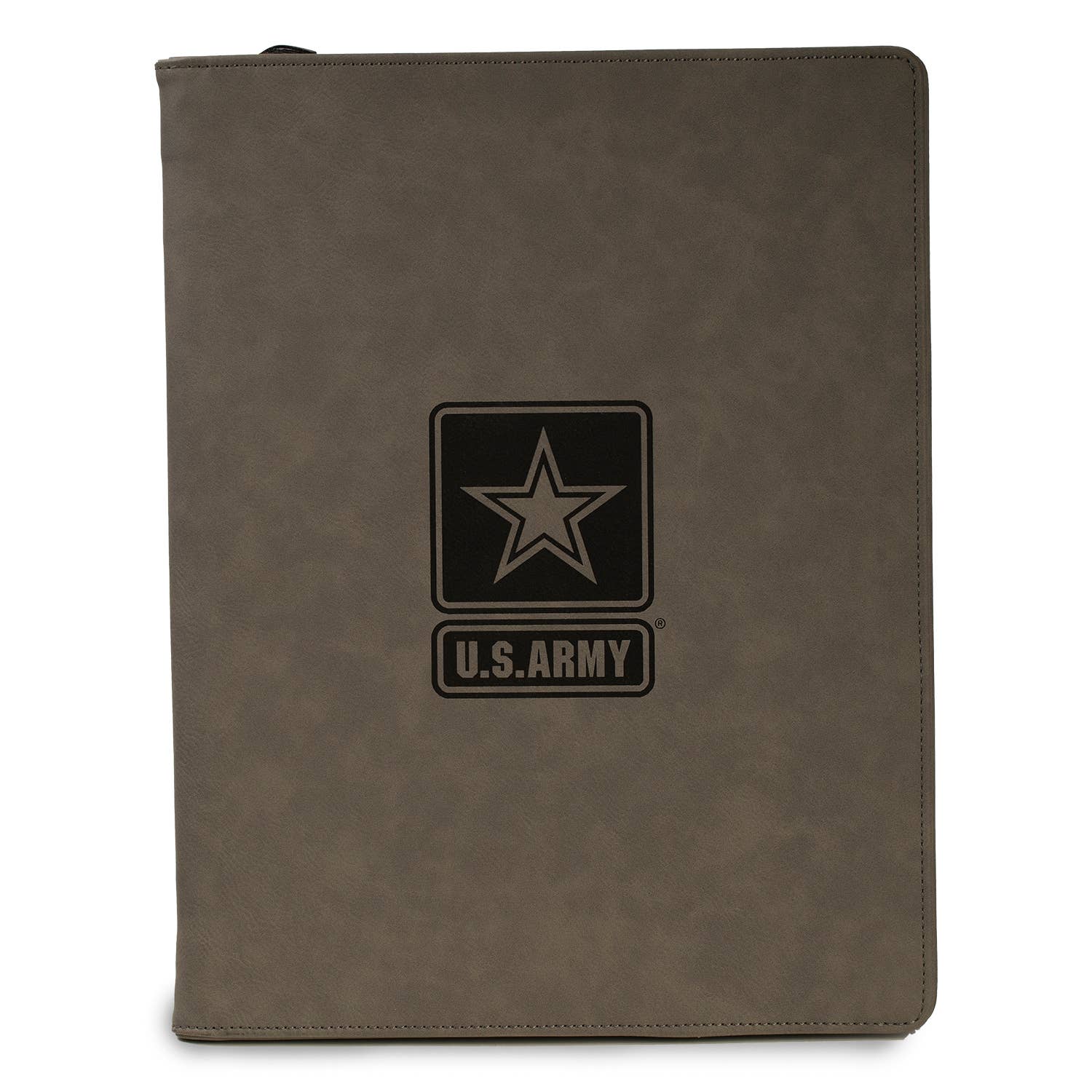 BeyBerk International - Wholesale Folders - US ARMY Logo Grey PADFOLIO0
