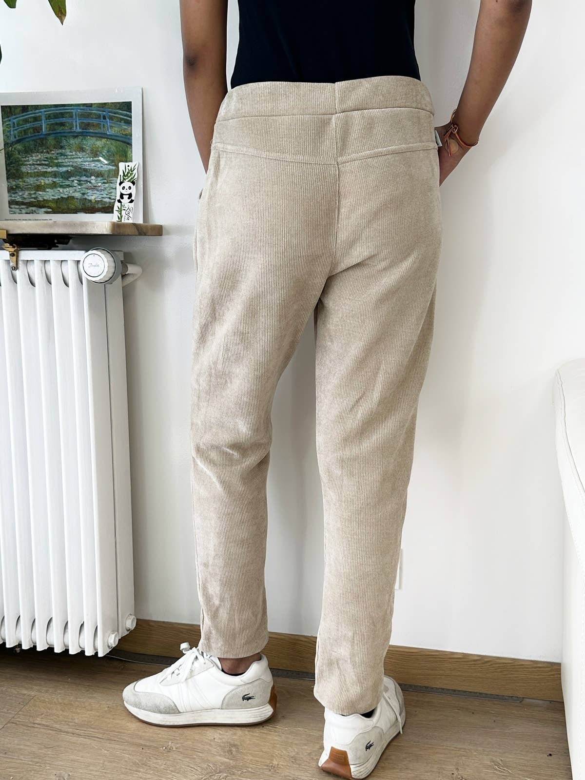 ZAFA PARIS - Vendita all'ingrosso Pantalone - Donna - 56F03P45-Panta-Jogg in velluto con tasca frontale11