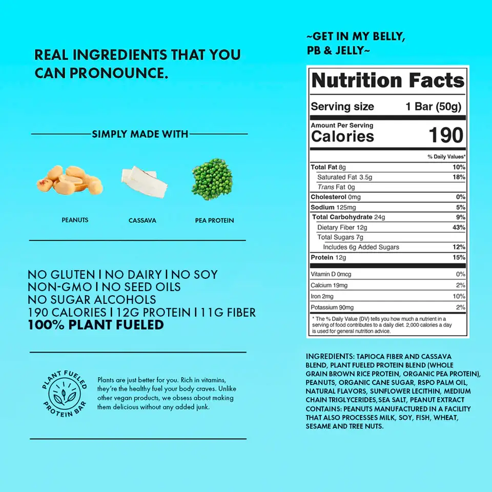 TRUBAR - Vente Barres de céréales - Viens dans mon ventre, PB & Jelly2