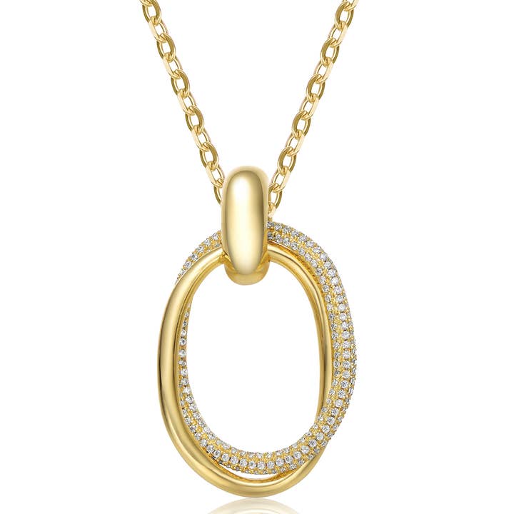 14K Gold Plated Pendant Nekclace(2566-GP) for wholesale by Rachel Glauber