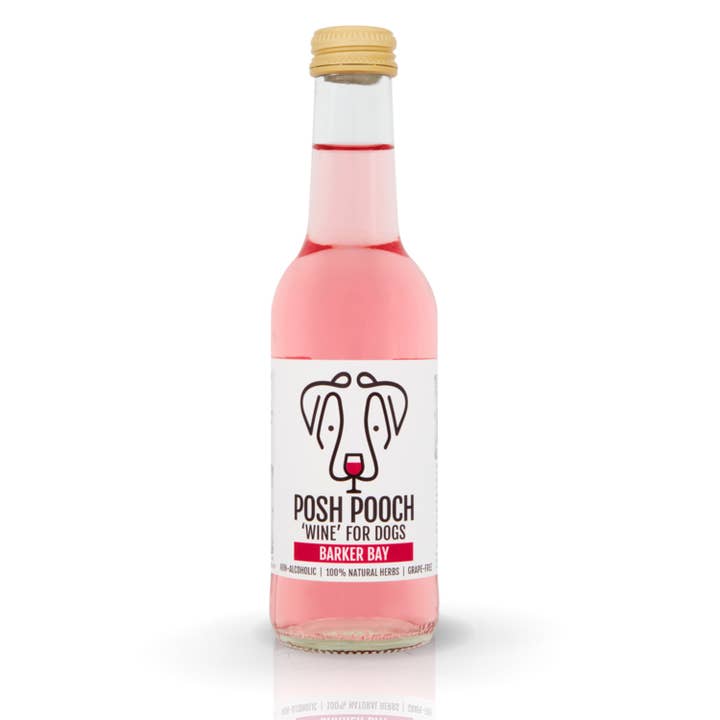 Jojo Modern Pets - Wholesale Pet Treats - Dog - Premium Posh Pooch Dog Wine - Non Alcoholic - (Case of 12)