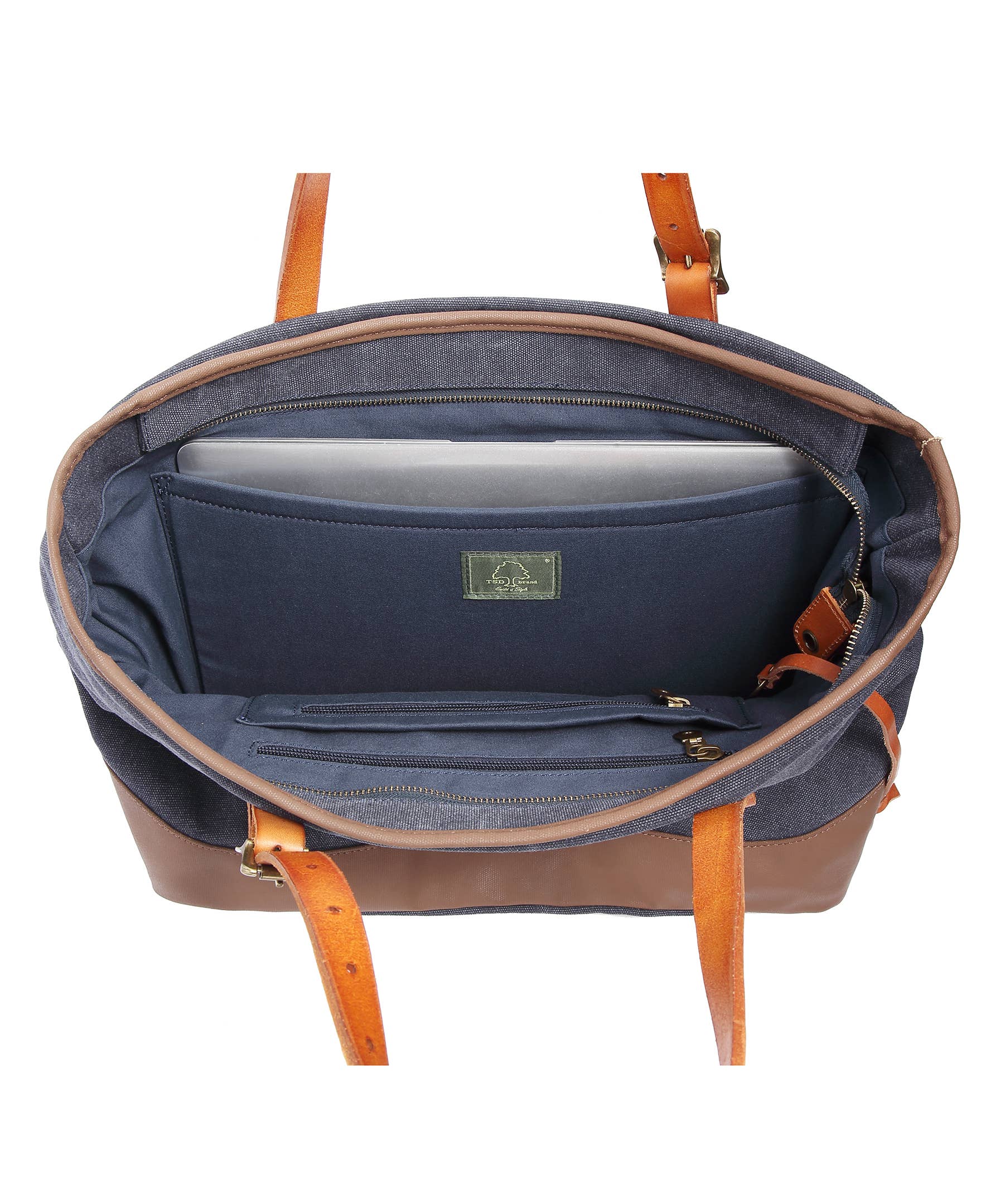 TSD Brand - Wholesale Draagtas - Dames - Redwood Canvas Shopper30