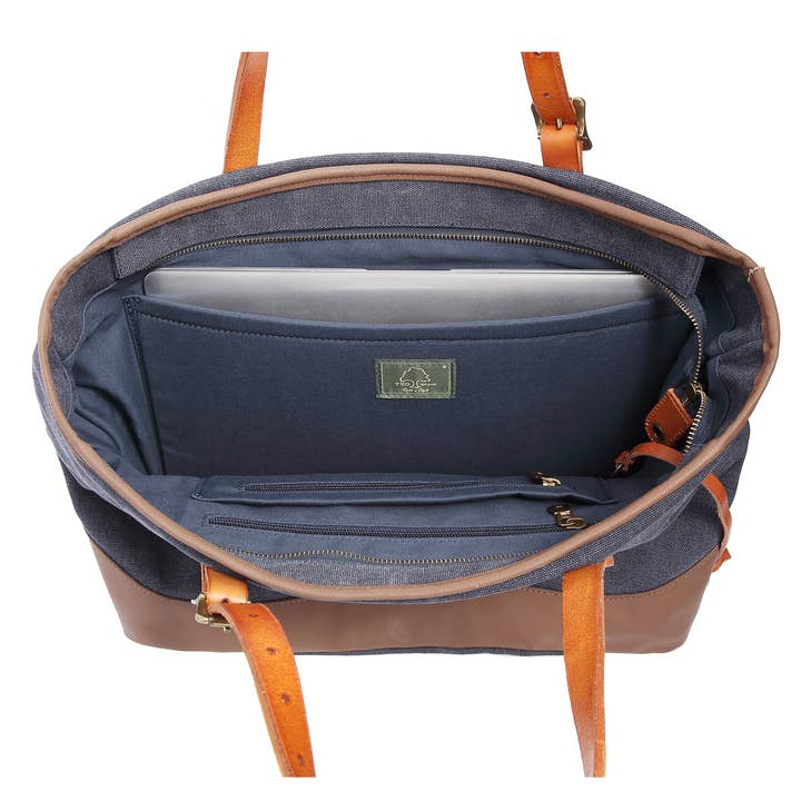 TSD Brand - Wholesale Tote bag – Women's - Redwood Canvas Shopper30