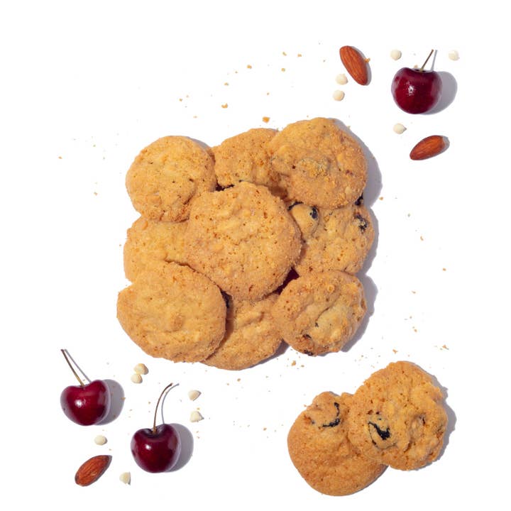 Kelley's Kookies - Wholesale Cookie - White Chocolate Almond Cherry
