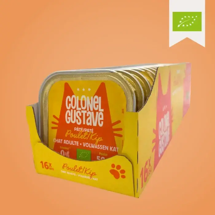 Colonel Gustave - Wholesale Pet Food - Cat - Organic cat food1